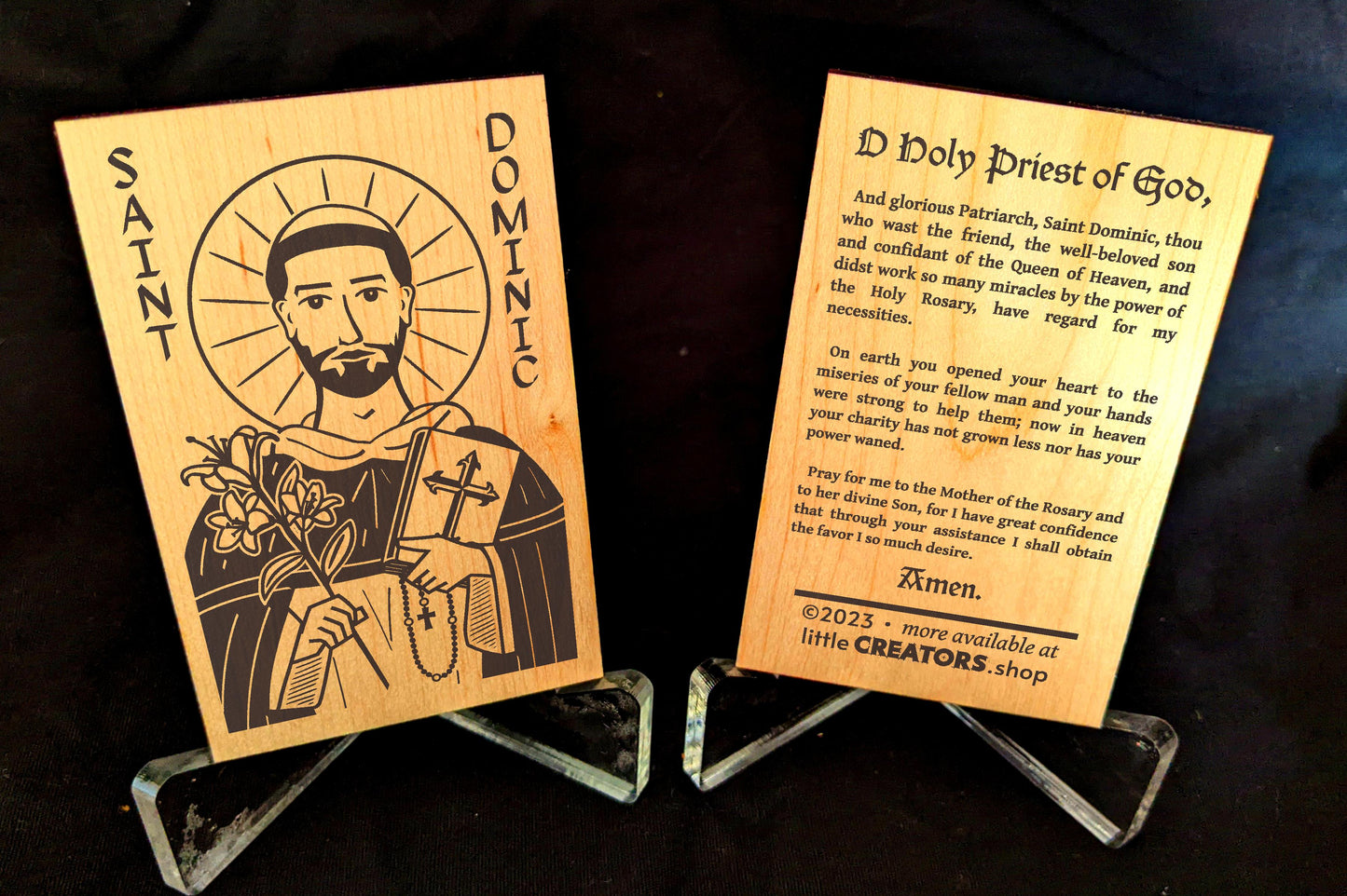 St. Dominic Prayer Card