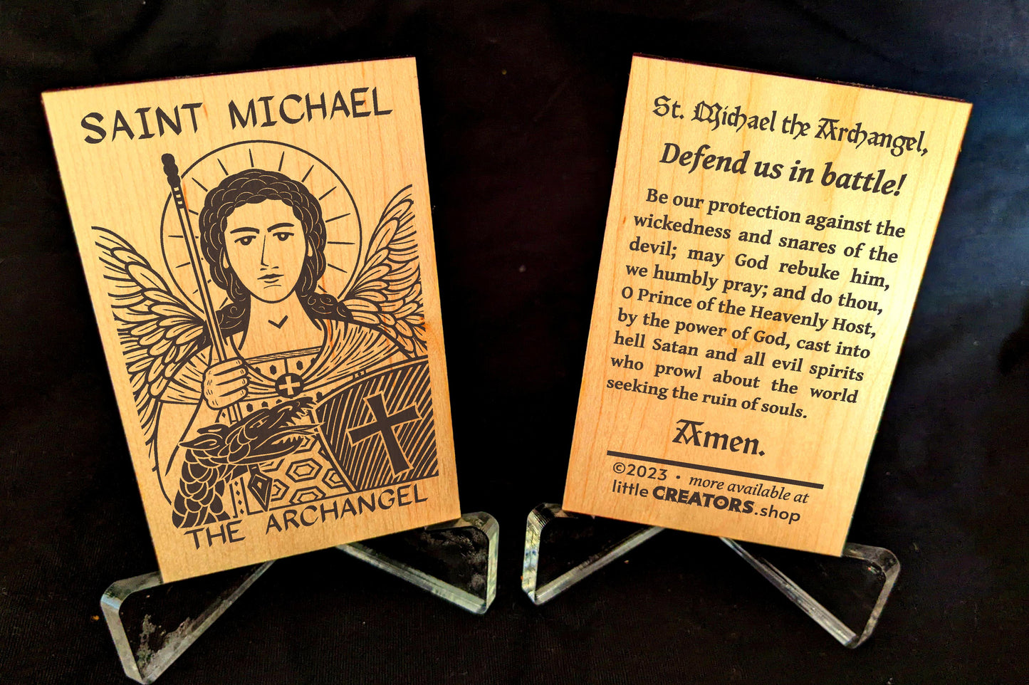 St. Michael, Archangel Prayer Card