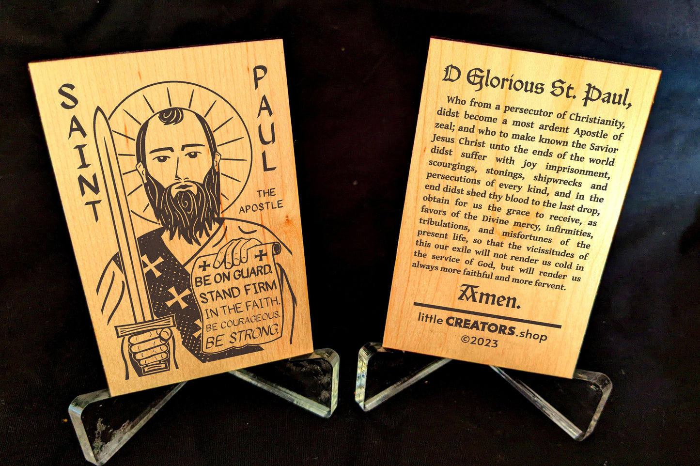 St. Paul Prayer Card