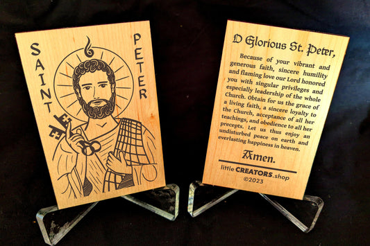 St. Peter Prayer Card