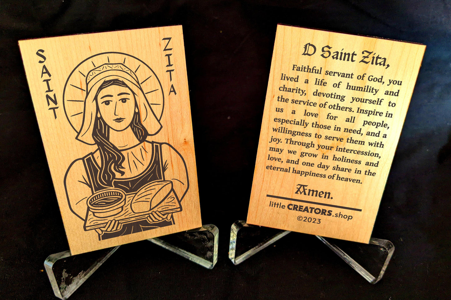 St. Zita Prayer Card